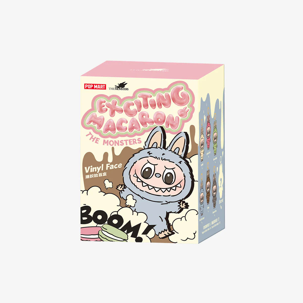 THE POPS MART MONSTERS - Exciting Macaron Vinyl Face Blind Box