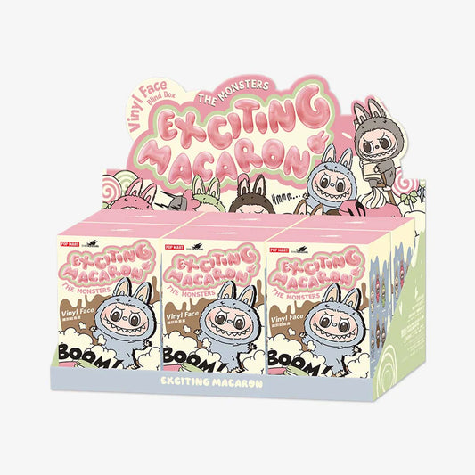 THE POPS MART MONSTERS - Exciting Macaron Vinyl Face Blind Box
